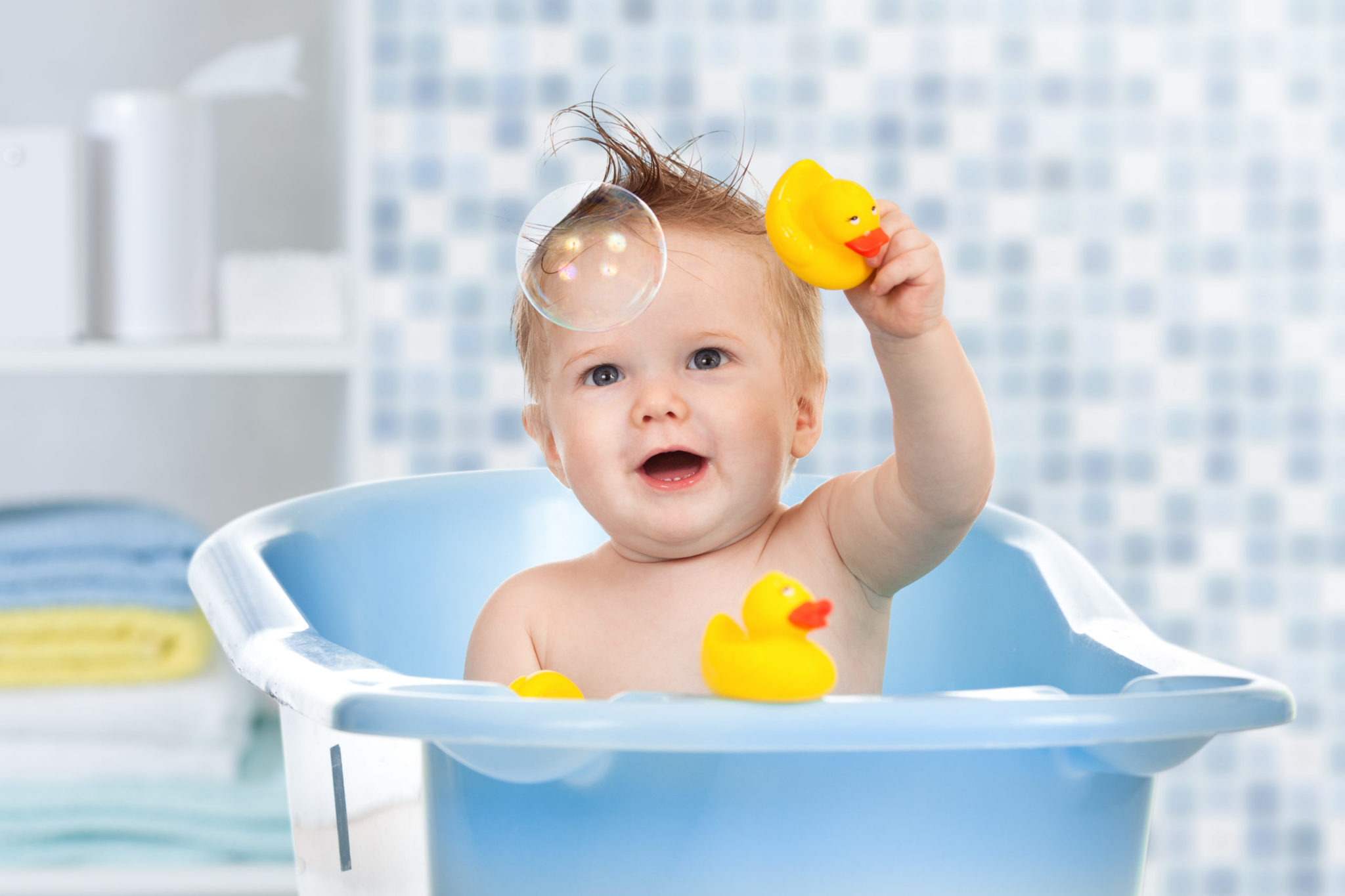 weich und sanft zu Neugeborenen und älteren Babys 4 x Baby-Badeschwamm perfekt für empfindliche Haut 